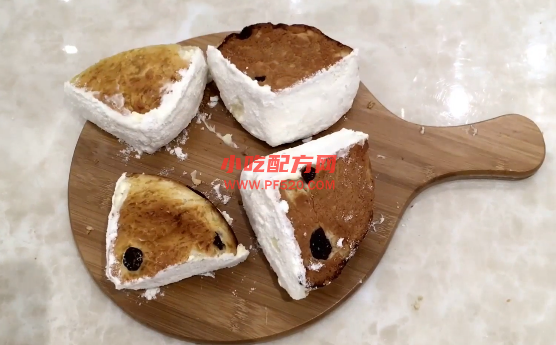 淡奶油蔓越莓奶酪包的制作方法视频教程 第5张