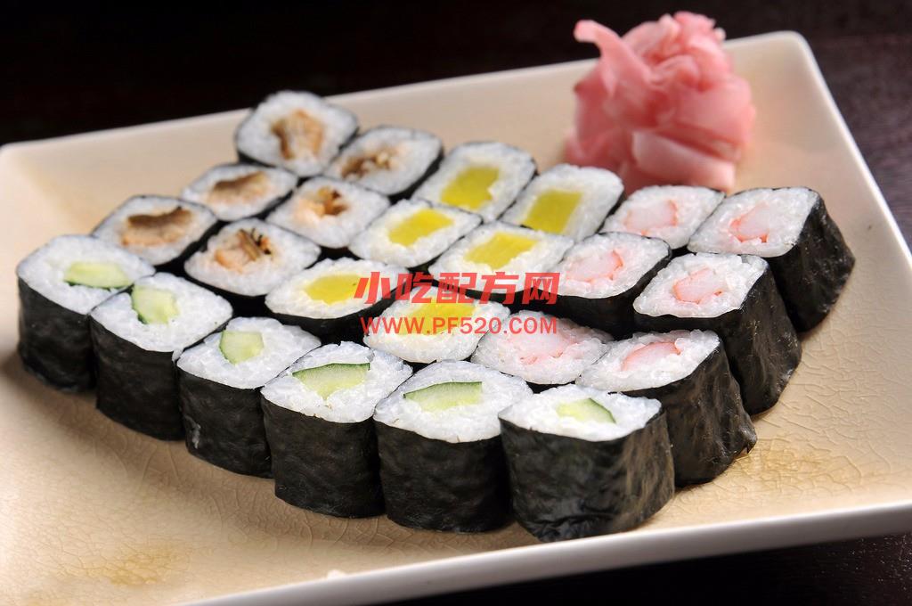 寿司料理视频课程 小吃技术联盟配方资料 第1张