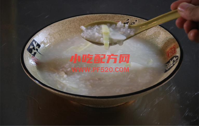 早餐粥铺粥类技术视频教程 小吃技术联盟配方资料 第6张