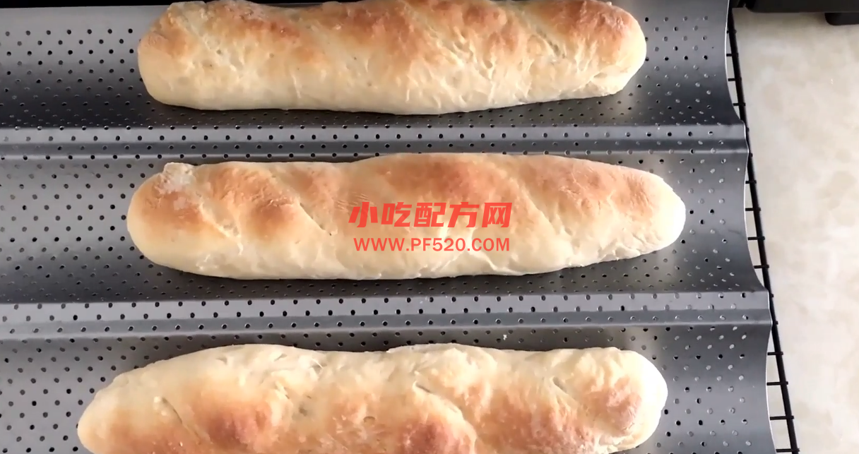 法式长棍面包及蒜蓉黄油面包片的制作方法视频教程 第1张